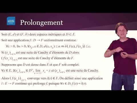 Topologie 15.2 : Applications de la complétude