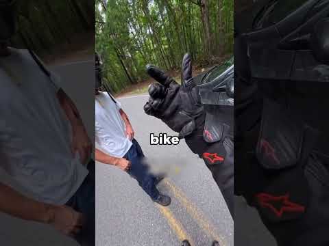 This Biker Rushed to His Friendโs Crash!