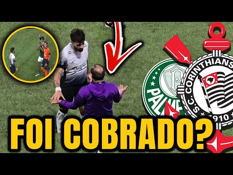 YURI ALBERTO É EXPULSO NO DERBY!  PALMEIRAS 1X1 CORINTHIANS