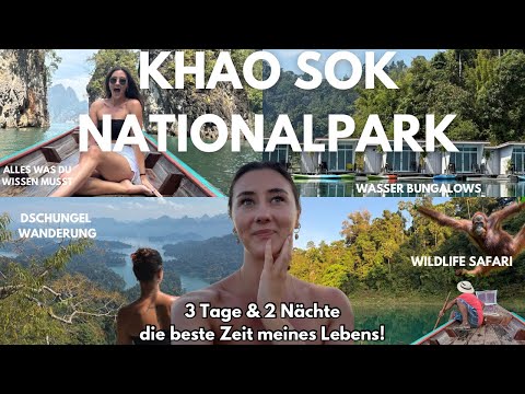 Khao Sok Nationalpark: 3 Tage im Dschungel – Floating Bungalows, Safari & Trekking