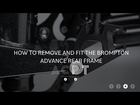 Brompton Advance Rear Frame removal