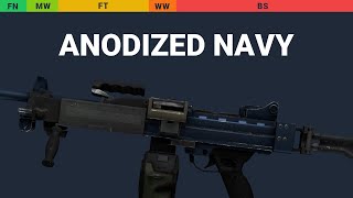 Negev Anodized Navy Wear Preview