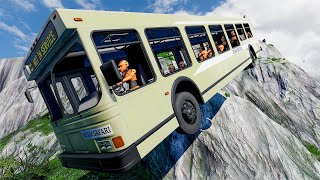 Cliff Drops #224 - BeamNG DRIVE | SmashChan