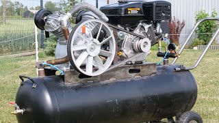 I built this with a 420cc engine and a pump – it really works