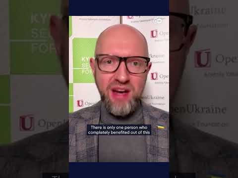 Former Ukrainian PM Arseniy Yatsenyuk: "We can't change the past"