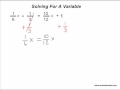 Solving Linear Equations and Operations