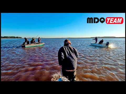Así empieza un día de pesca increíble en invierno