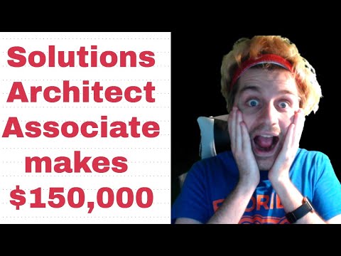 aws solution architect associate salary