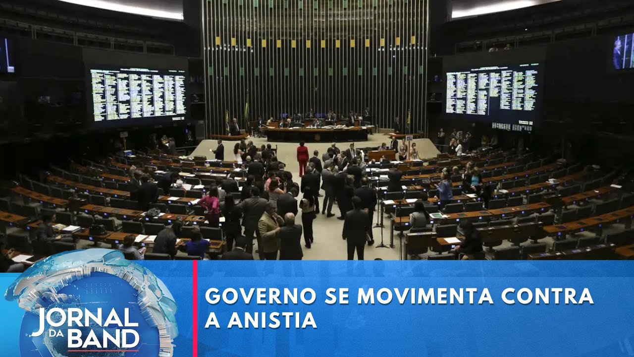 Governo se movimenta contra a anistia