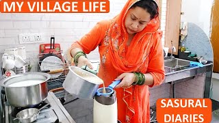 Village Routine - Daily Desi Life In Sasural | ASMR Vlog | India Travel Series 2025
