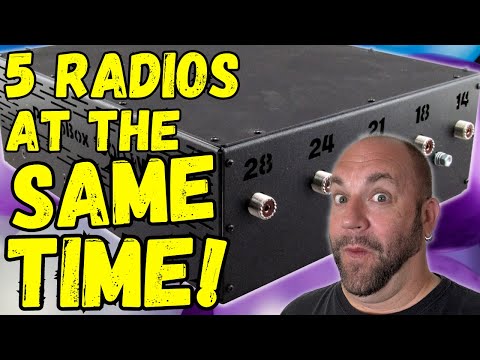 Operating 5 Radios With 1 Antenna At The Same Time