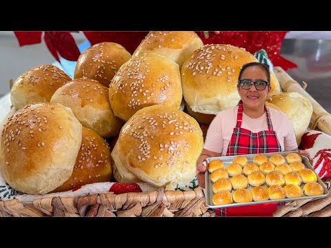 PANES DE MANTEQUILLA PARA CENAS NAVIDEÑAS / DINNER ROLLS