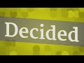 Decisions and Discussions in Narratives