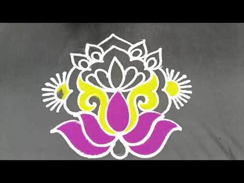 Beautiful Maha Shivaratri Special Muggulu | Easy Rangoli Designs | Mini Bandi