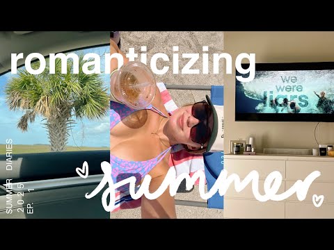 SUMMER DIARIES ep. 1 🌞👙 living in a coastal town, beach day routine, & romanticizing my summer