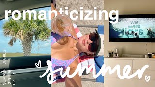 SUMMER DIARIES ep. 1 🌞👙 living in a coastal town, beach day routine, & romanticizing my summer