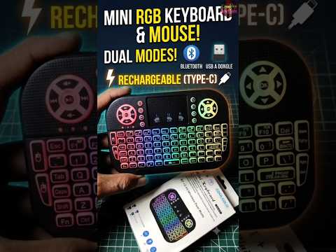 WirelessMini Keyboard for Android Tv | Laptop | Desktop | Iphone | Tablet PC | #shorts