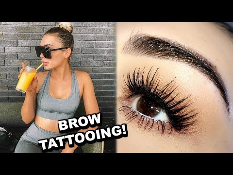 Getting A Tattoo On My FACE!! | VLOG