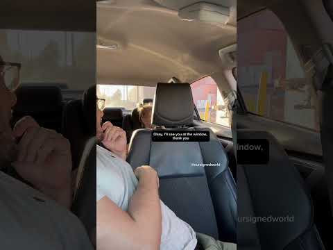 Deaf Dad, Hearing Toddler in Drive Thru