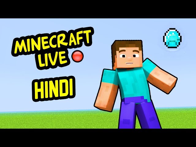 MINECRAFT HINDI LIVE | Hitesh KS HINDI GAMING