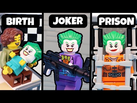 I Built the LIFE of the JOKER in LEGO...