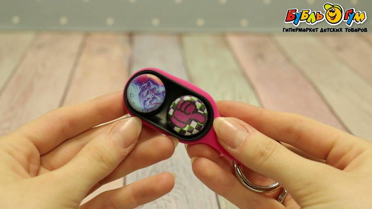 Игрушка магнитная POP PUCK розовая  - видео Игрушка магнитная POP PUCK розовая  - видео