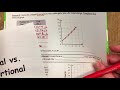 Exploring Proportional and Non-Proportional Relationships