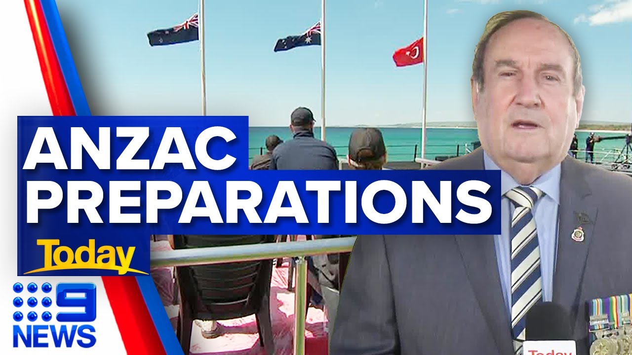 ANZAC Day Preparations Underway Across Australia