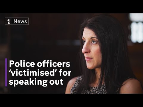 Police officers claim they're being 'victimised' for speaking out on sex discrimination