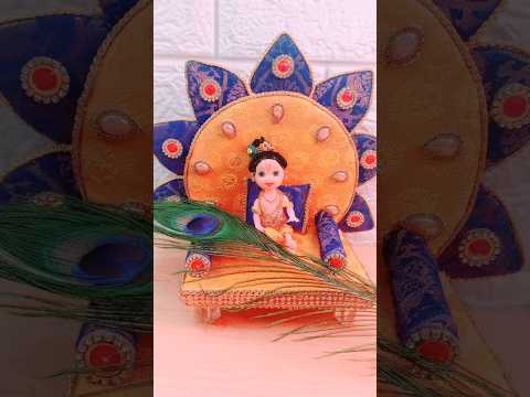 Krishna doll | Krishna Jhula | Krishna thottil | Janmashtami crafts #diy #craft #krishna