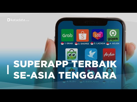 Perang SuperApp, Mana yang Terbaik Se-Asia Tenggara? | Katadata Indonesia