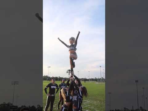 Espn Field Stunting! #cheerleading #cheer #espn #allstarcheer