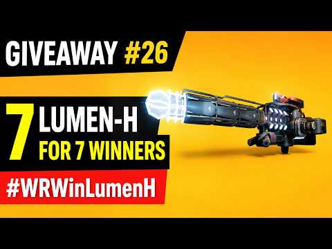 War Robots Giveaway 🎁 Win Lumen-H FREE | 7 Winners | #WRWinLumenH