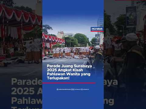 Video thumbnail SURABAYA – Parade Surabaya Juang 2025 digelar meriah hari ini, Minggu 2/11/2025, dengan rute dari