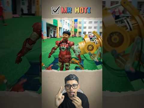 BOCIL IRON MAN SEKOLAH #shorts #storytime #mrhoti