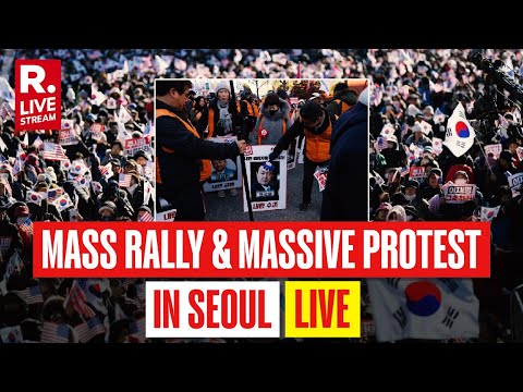 Mass Rally & Protest in Seoul as Lawmakers Set to Vote on Impeaching President Yoon Suk Yeol