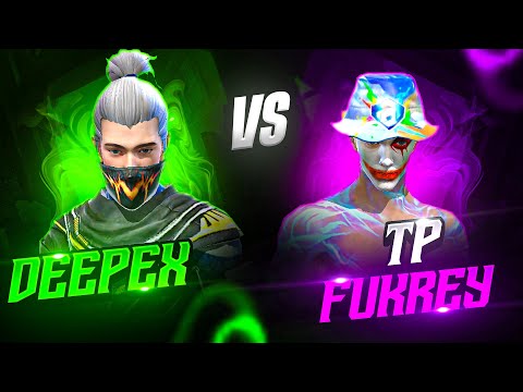 DEEPEX FF ⚡️Vs TP FUKREY 🔥 7 - 0 or Wot?☠️ || Garena free fire