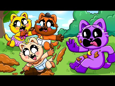 CATNAP Family, but EVERYONE's a BABY?! Poppy Playtime Animation