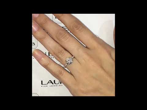 2 ct Round Diamond Cathedral Design