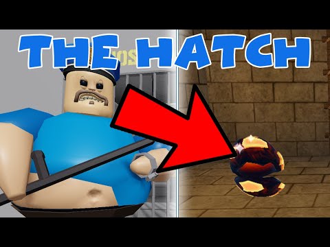 HOW TO FIND THE EGG in BARRYs PRISON RUN ROBLOX **The HATCH**
