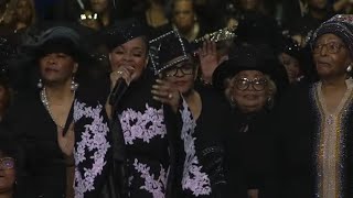 Karen Clark-Sheard singing “Hallelujah,” at the COGIC 76 Women’s Int’l Convention 