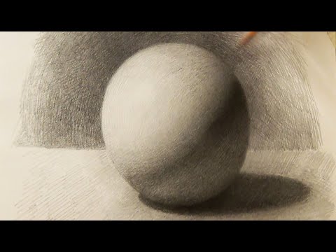 How to draw a sphere with pencils #drawingtutorial #drawingforkids #pencildrawing #pencilart