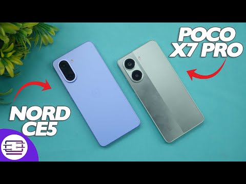 OnePlus Nord CE5 vs Poco X7 Pro Speedtest Comparison, AnTuTu, Geekbench