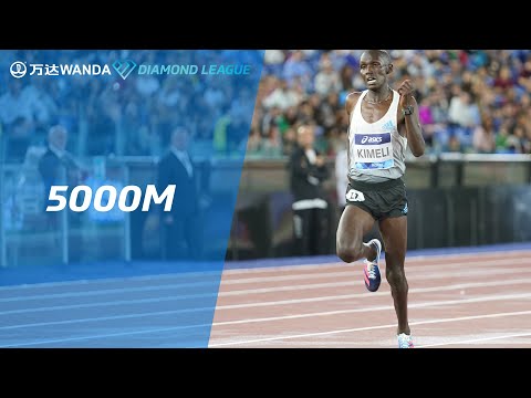 Nicholas Kipkorir Kimeli beats Kipchoge's 5000m meeting record in Rome - Wanda Diamond League 2022