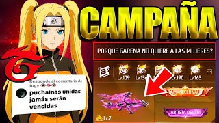 LA CAMPAÑA EXCLUSIVA DE MUJERES EN FREE FIRE