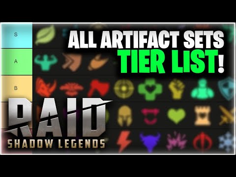 ALL ARTIFACT SETS TIER LIST! (July 2022) | RAID Shadow Legends