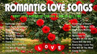 GREATEST HITS OF LOVE SONGS 70'S 80'S 90'S🌹 | Timeless Love Songs Playlist