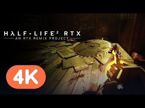 Half-Life 2 RTX: An RTX Remix Project - Official Ravenholm Trailer (4K) | CES 2024