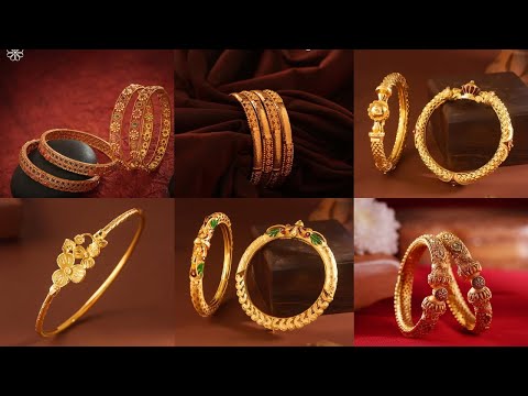Latest gold bangle designs