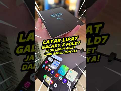 Layar Z Fold7 Tahan Sampai 500 Ribu Kali Buka-Tutup!